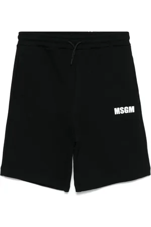 Msgm Shorts mit Logo-Print