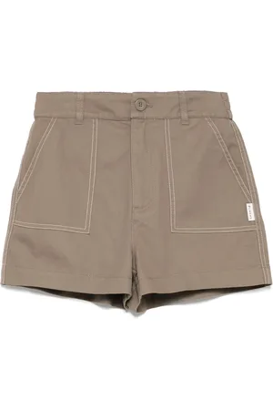 AGNÈS B. Shorts mit Dino-Stickerei