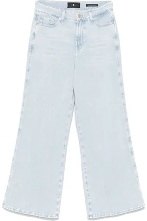 7 for all Mankind Lotta Jeans mit weitem Bein