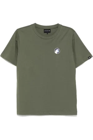 AGNÈS B. T-Shirt mit Dino-Patch