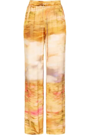 Pinko Hose mit abstraktem Print