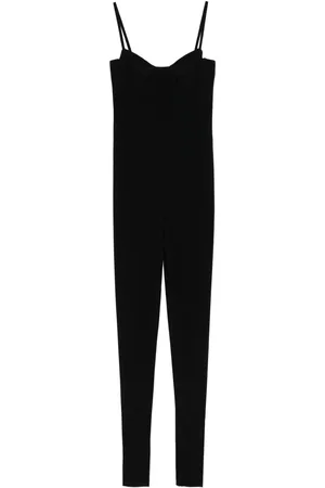 Norma Kamali Jumpsuit mit Herzausschnitt