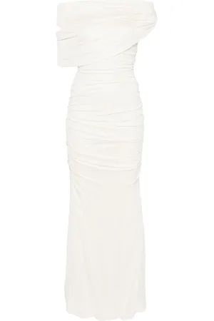 BLUMARINE Gerafftes Maxikleid