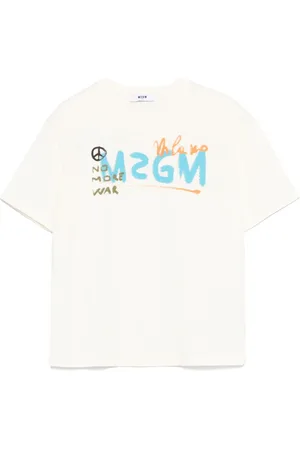 Msgm T-Shirt mit Logo-Print