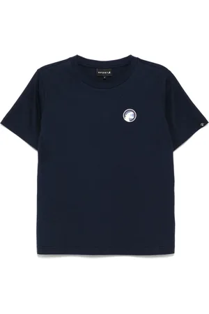 AGNÈS B. T-Shirt mit Dino-Patch