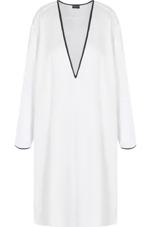 Giorgio Armani Tunika mit tiefem V-Ausschnitt