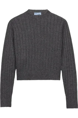 Prada Re-Cashmere Cropped-Pullover