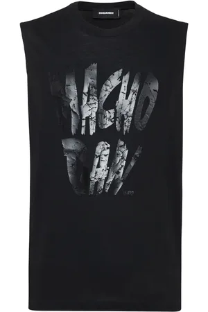 Dsquared2 Trägershirt mit Text-Print