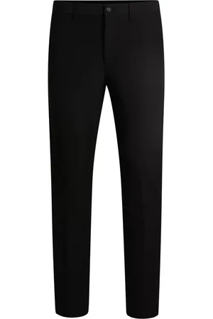 HUGO BOSS Chino mit Logo-Patch
