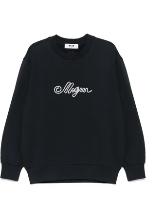 Msgm Sweatshirt mit Logo-Stickerei