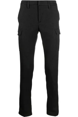 Dondup Halbhohe Straight-Leg-Hose