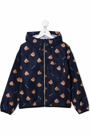 Palm Angels Windbreaker mit Teddy-Motiv