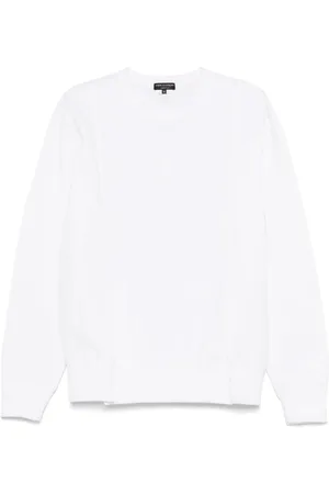 Comme des Garçons Sweatshirt mit Schlitzen