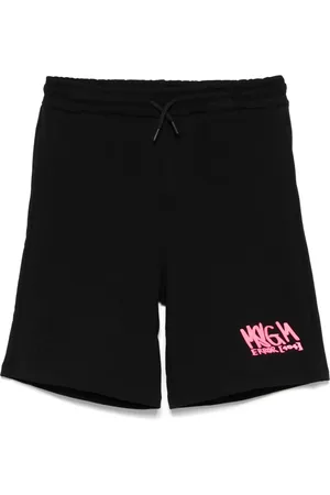 Msgm Shorts mit Logo-Print