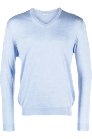 Malo Strickpullover mit V-Ausschnitt