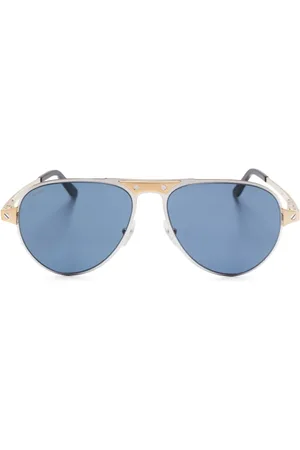 Cartier Getönte Pilotenbrille