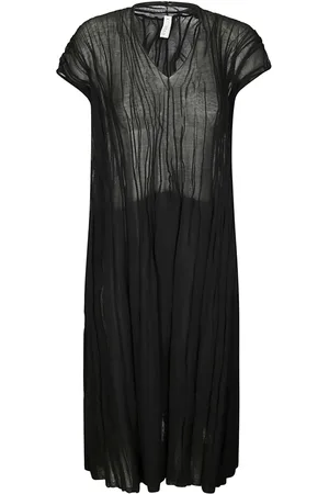 BOBOUTIC Midikleid mit Falten