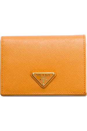 Prada Kleines Portemonnaie aus Saffiano-Leder