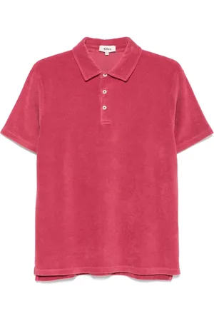 ALTEA Poloshirt mit Frottee-Finish
