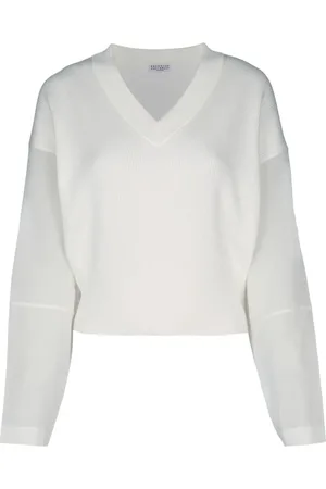 Brunello Cucinelli Pullover mit V-Ausschnitt