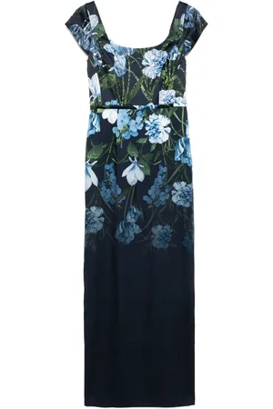 Sachin & Babi Verziertes Grace Abendkleid