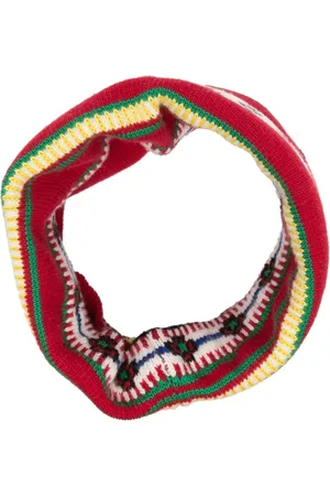 Kenzo Gestrickter Intarsien-Schal