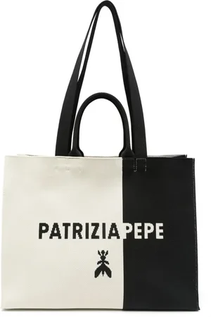 Patrizia Pepe Shopper mit Jacquard-Logo