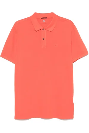 C.P. Company Poloshirt mit Logo-Stickerei