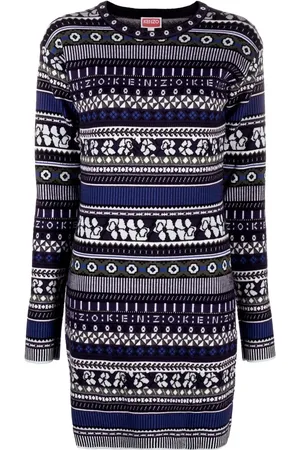 Kenzo Gestricktes Midikleid