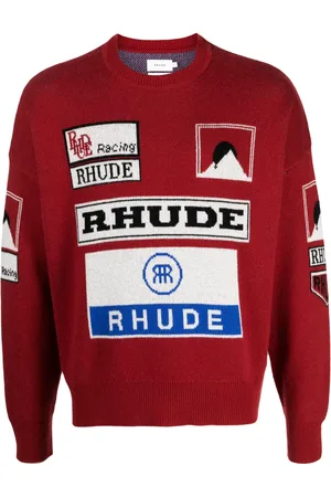 Rhude Ayrton Intarsien-Pullover