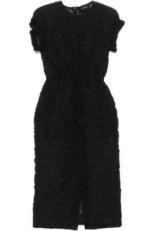 Simone Rocha Texturiertes Midikleid