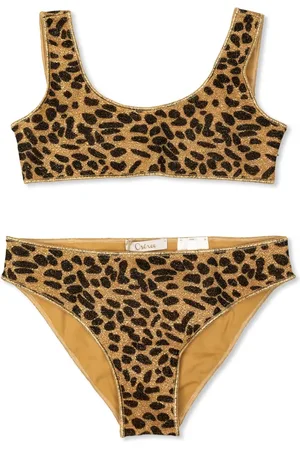Oseree Bikini mit Animal-Print