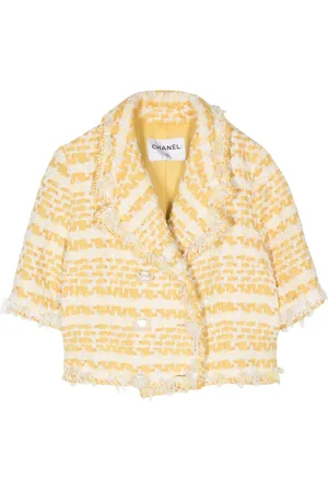 CHANEL 2000 Cropped-Jacke aus Tweed