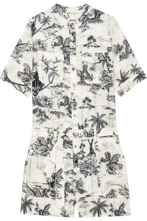 Zadig & Voltaire Playsuit mit Tropical Island-Print