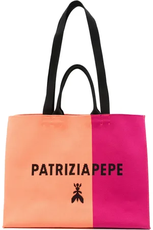 Patrizia Pepe Shopper mit Jacquard-Logo