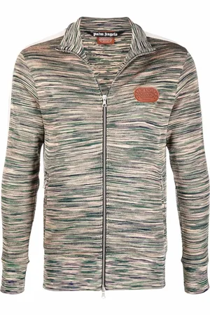 Palm Angels X Missoni Strickjacke mit Logo-Patch