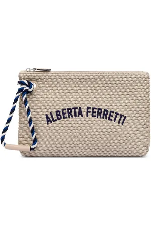 Alberta Ferretti Bestickte Clutch