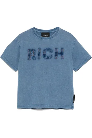 John Richmond T-Shirt mit Logo-Patch