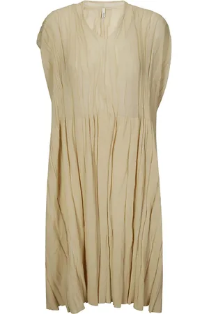 BOBOUTIC Midikleid mit Falten