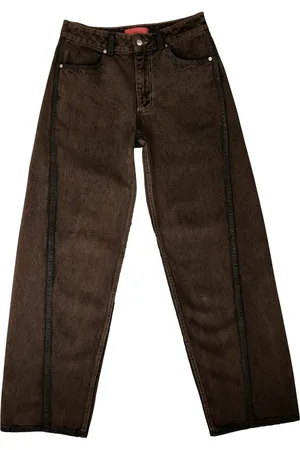 ECKHAUS LATTA High-Rise-Jeans mit weitem Bein