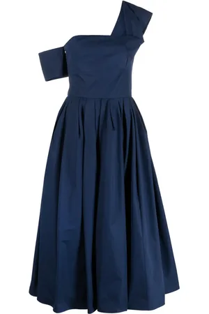 Alexander McQueen Schulterfreies Midikleid