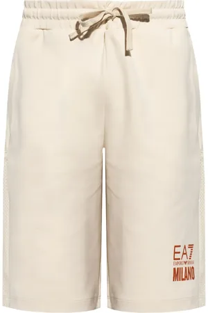 EA7 Shorts mit Logo-Print