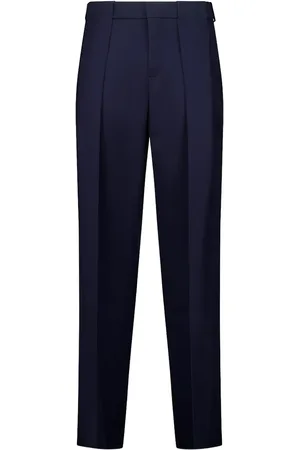 Balmain Grain de Poudre Hose mit Falten