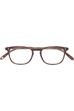 GARRETT LEIGHT Brille mit marmoriertem Gestell