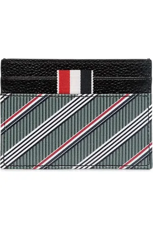 Thom Browne Kartenetui mit RWB-Streifen