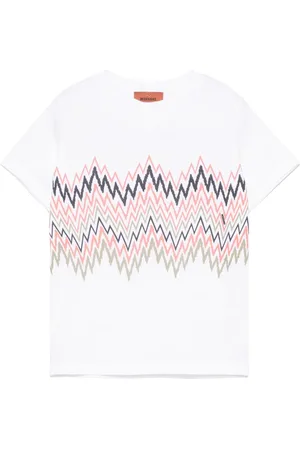 Missoni T-Shirt mit Zickzack-Print