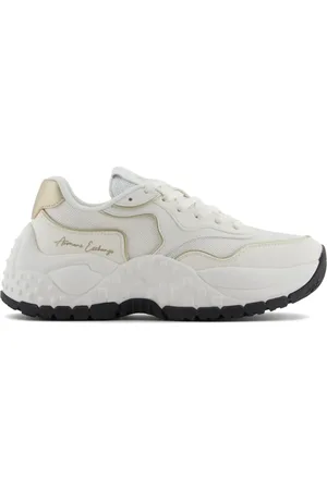Armani Exchange Sneakers mit Logo-Print