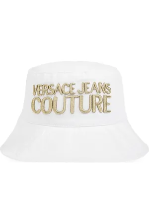 VERSACE Fischerhut mit Logo-Stickerei