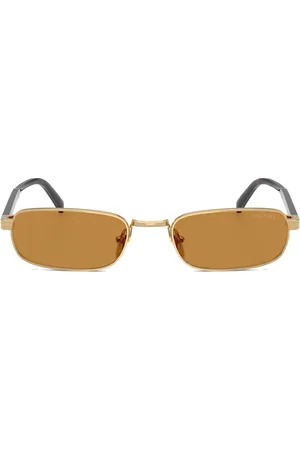 Prada Sonnenbrille mit eckigem Gestell