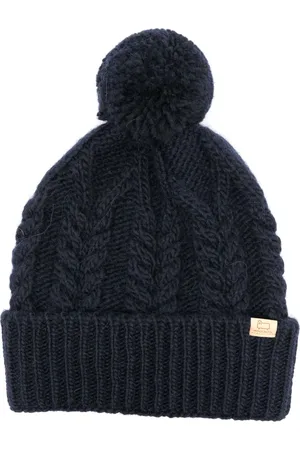 Woolrich Beanie mit Zopfmuster